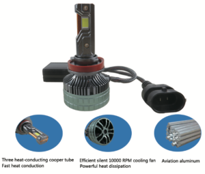 Picture27 M90 HID LED Head Front Light