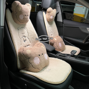furry carseat cover