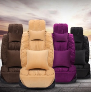 601 (45) Winter style warm plush full set car seats cover