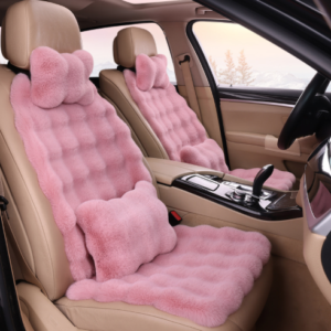 furry carseat cover
