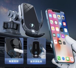 Phone Holder Support Qi Wireless Charger