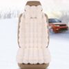 furry carseat cover