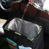 2 in 1 Car Trash Can Organizer with Storage Pockets